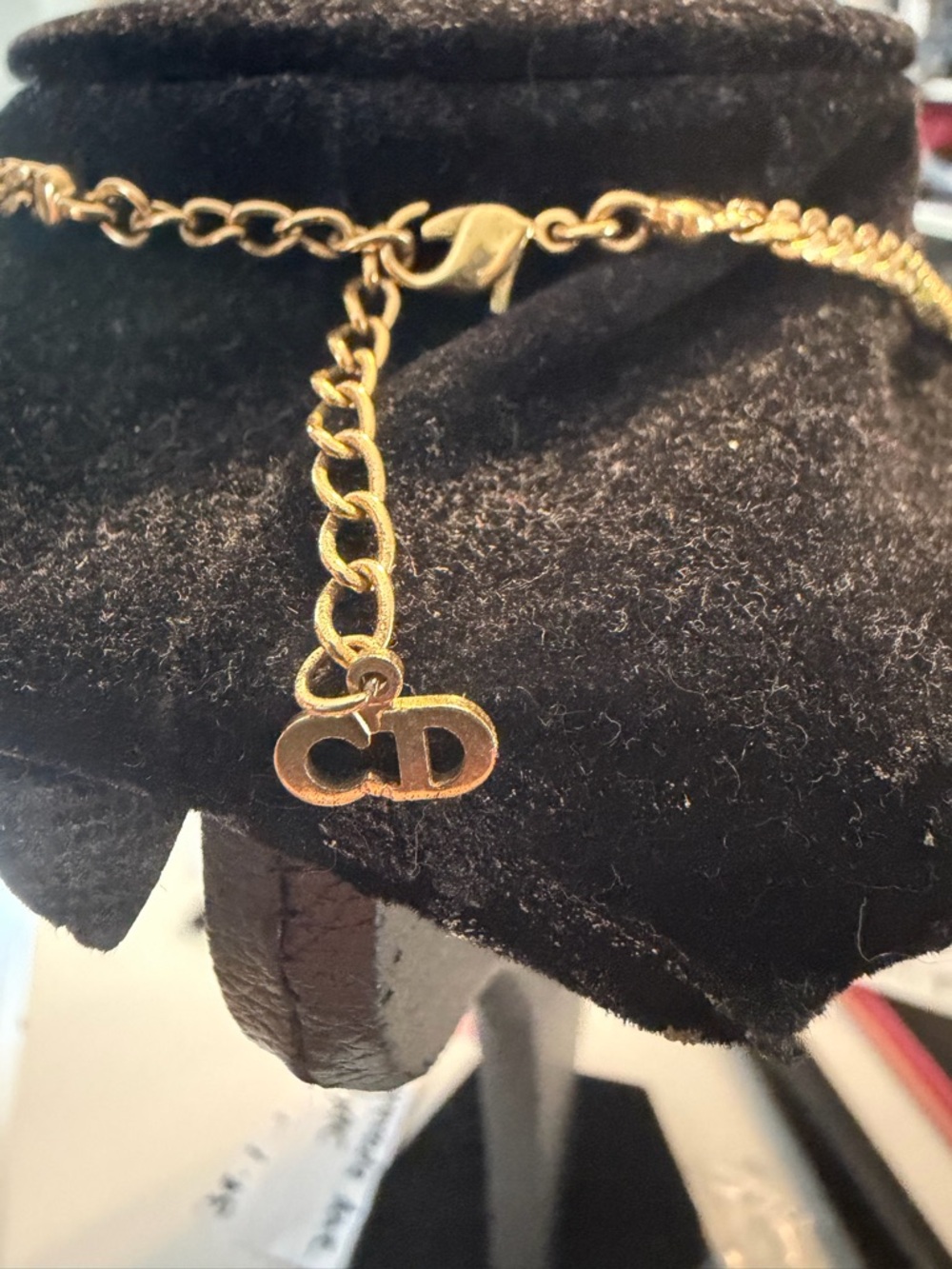 Dior Gold Chain Necklace 18" - Picture 4 of 6